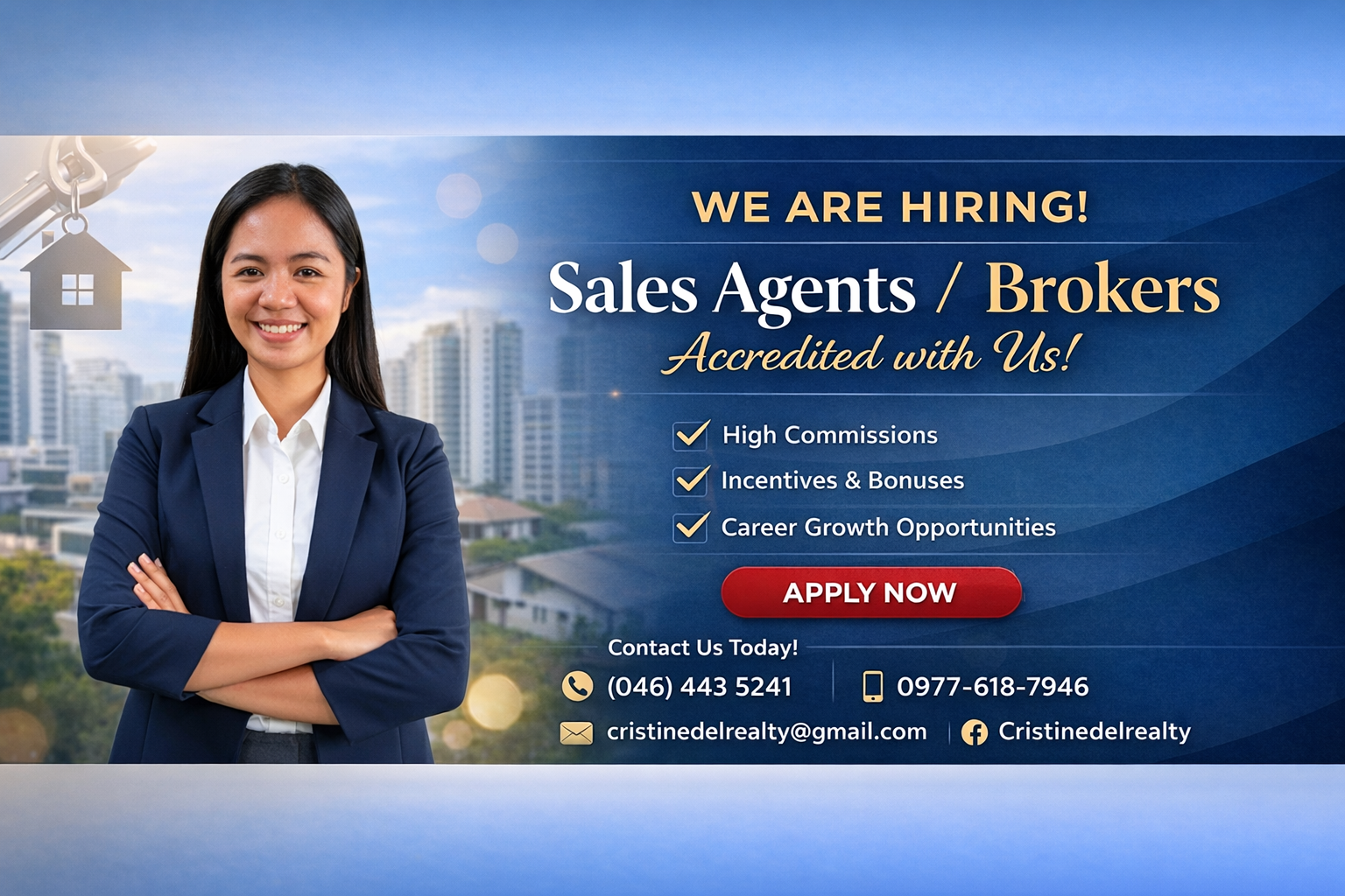 We Are Hiring Sales Agents / Brokers